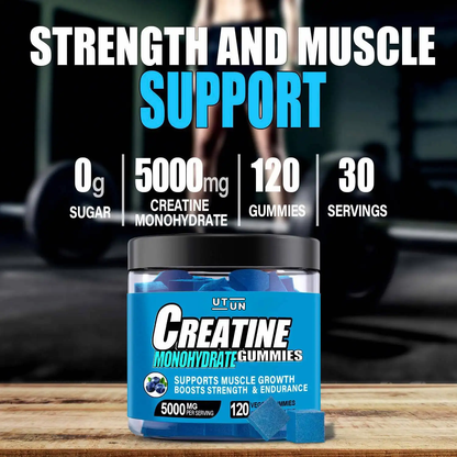 UTUN® CREATINE MONOHYDRATE GUMMIES - 150 COUNT